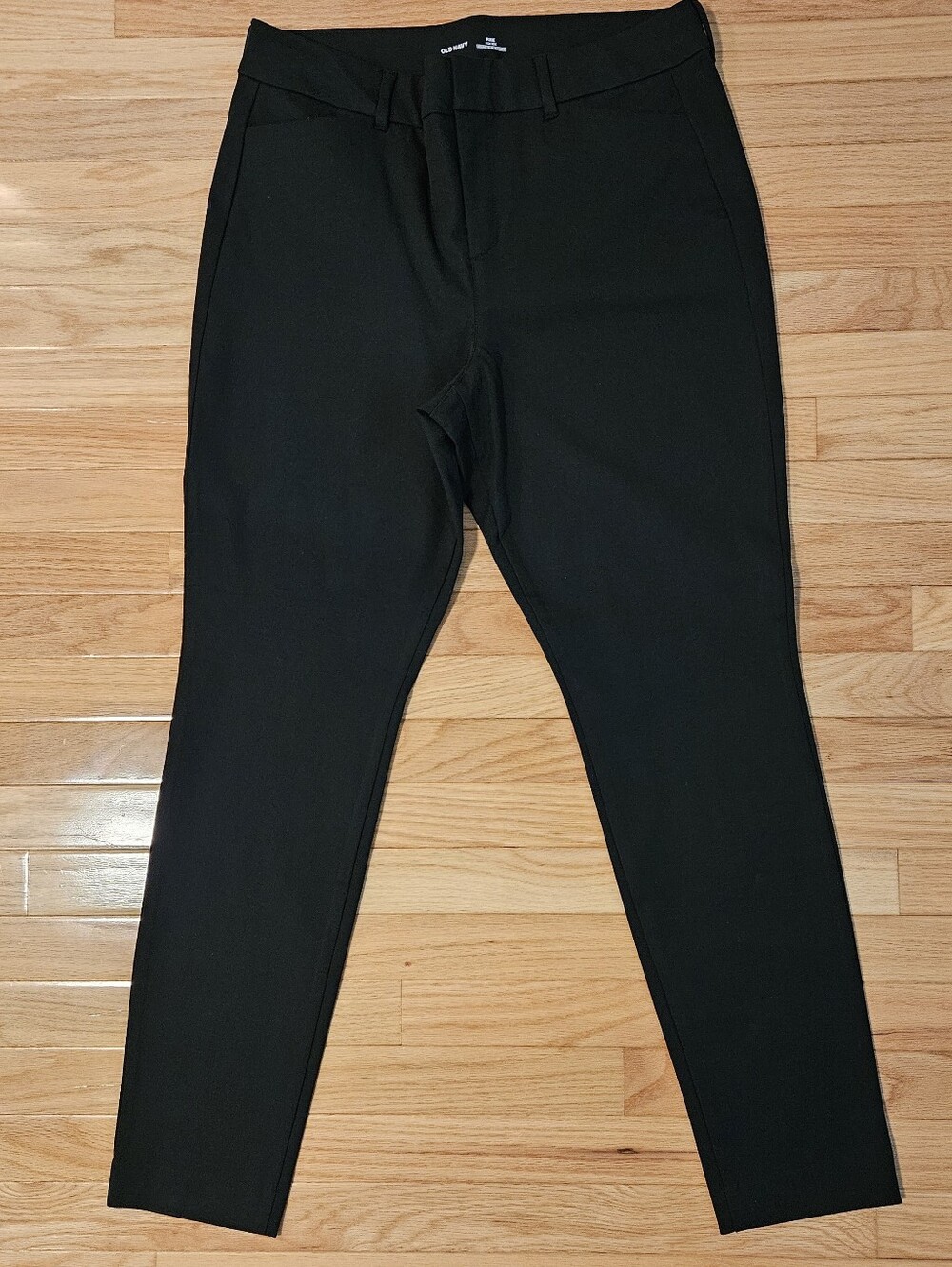 Old Navy Pixie Pants Women’s Size 14 Black Slim Stretch Ankle Career Work